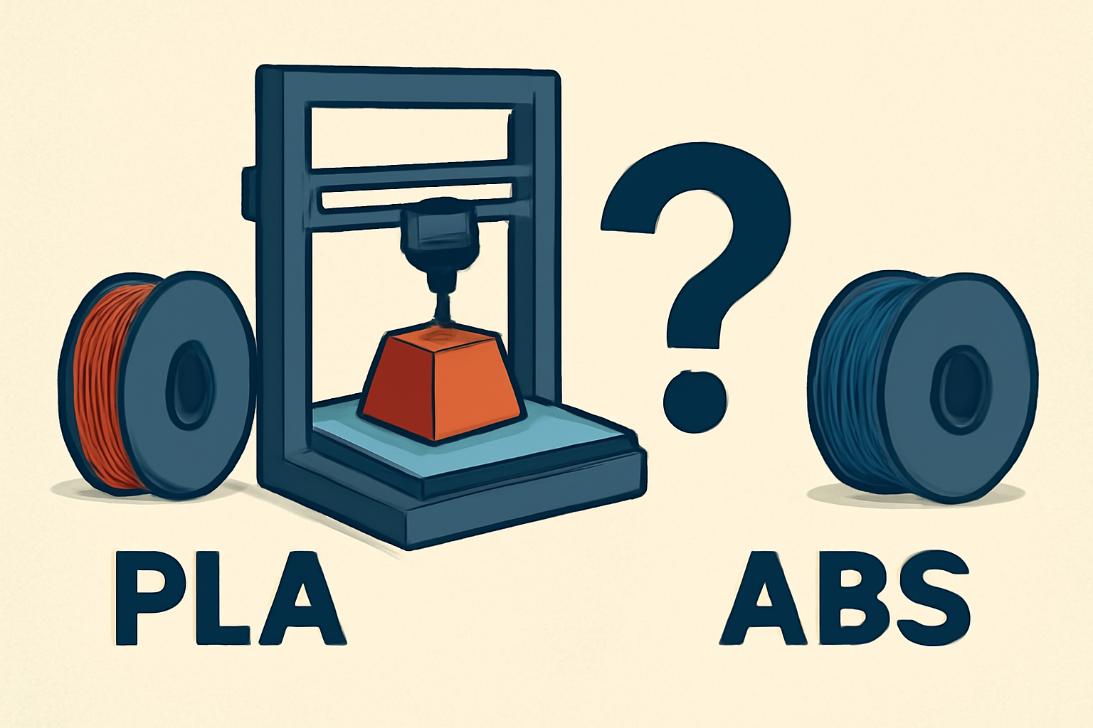 Выбор материала для 3D печати: PLA или ABS?